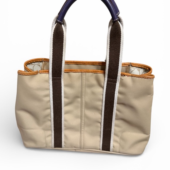 Coach Beige and Brown Tote Bag - Picture 2 of 12